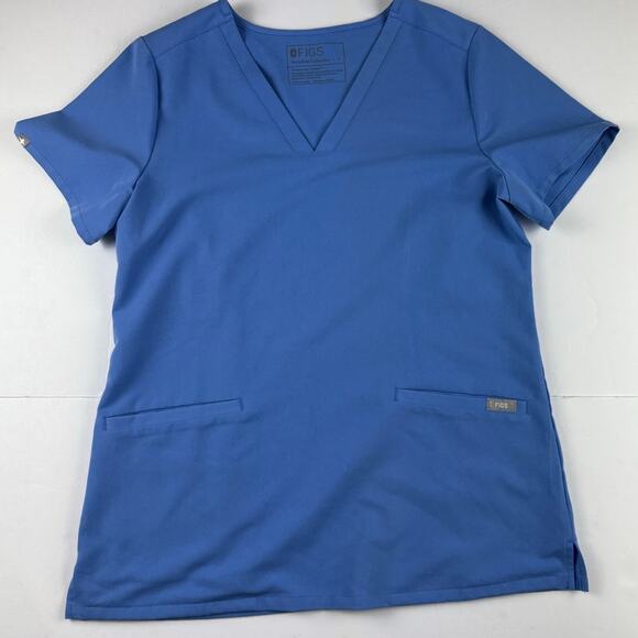 FIGS Regular Blue Scrubs Set - Size Small - Excellent Condition - Picture 2 of 10